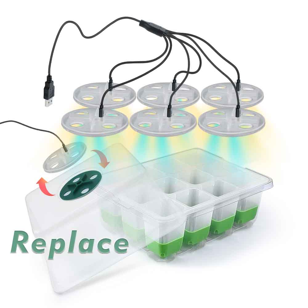 LED Grow Light Seedling Starte - Greenhouse Plastic Film ulasan dan harga